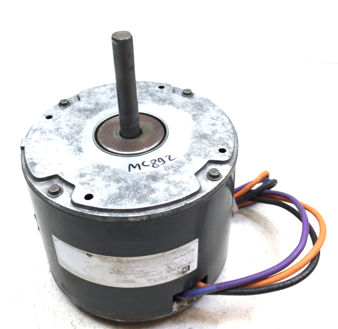 Emerson K55HXGCE-8094 Condenser Motor 68J2401 1/3HP 208/230V 1075RPM use... - $129.00