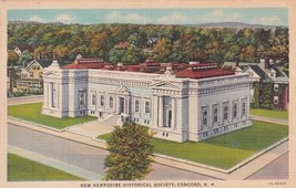 New Hampshire NH Historical Society Concord Postcard D53 - $2.96