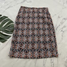 Moulinette Soeurs Anthropologie Svetla Lace Pencil Skirt Size 8 Pink Blue - £21.70 GBP