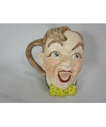 Ceramic Toby Mug Face Shaped Bowtie - £11.86 GBP