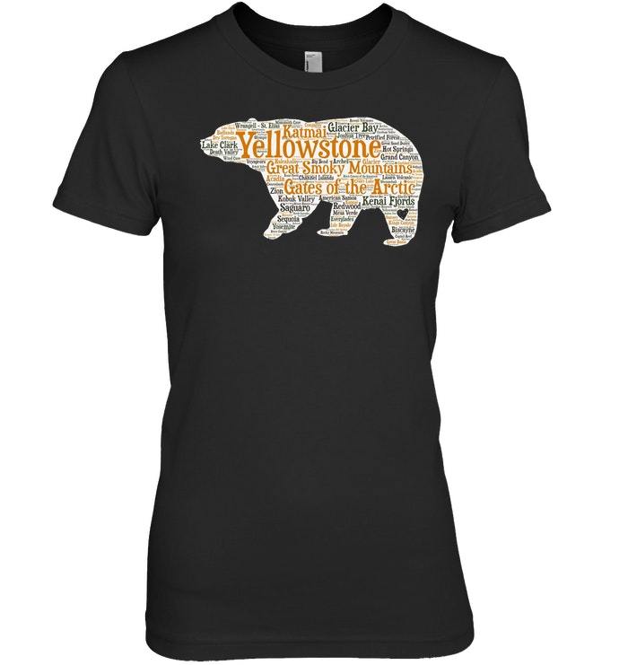 National Parks T Shirt All 59 National Parks Shirt - $19.99 - $20.99