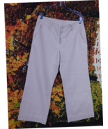 WOMEN&#39;S 100% COTTON CASUAL PANTS BY THE GAP / SIZE 6 - £10.34 GBP