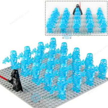 21Pcs/Set Holographic Imperial Stormtrooper Army Star Wars Minifigures Toys New  - £55.18 GBP