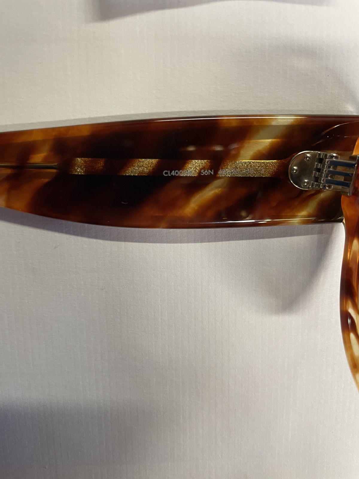 NEW CELINE SUNGLASSES CL40008I 56N WOMEN HAVANA ROUND CL 40008I 56N CELINE Havana CL40194U 53A Round Sunglasses With Gold  main image 3
