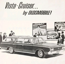 1964 Oldsmobile Vista Cruiser Advertisement Automobilia Station Wagon DW... - $27.38 CAD