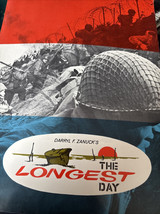 The Longest Giorno Souvenir Film Programma 1963 44 Pagine Di Foto John W... - $21.17