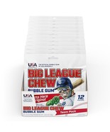 12-BIG LEAGUE CHEW ORIGINAL BUBBLE GUM NEW 07/03/2027 - €16,97 EUR