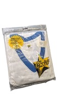Chris&#39;s Pro Cut 3/4 Sleeve Vintage Blank Baseball T Shirt Made In USA Bl... - $24.75