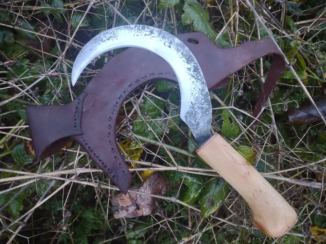 Hand forged boline sickle - £119.90 GBP