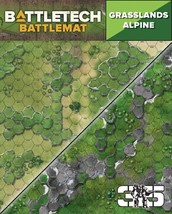 Catalyst Game Labs BattleTech: Battle Mat - Grasslands Alpine - $35.08