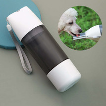 Portable Dog Water Bottle 350ml Water Food Container For Dog Pets Feeder Bowl Ou - £20.00 GBP