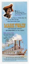 Mark Twain Motor Vessel Tour Brochure New Orleans Louisiana 1960&#39;s - $17.82