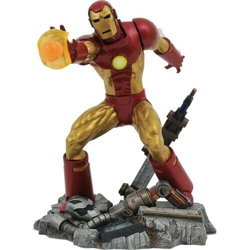 Primary image for NEW SEALED 2022 Diamond Marvel Comic Avengers Iron Man 9" Statue
