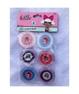 LOL Surprise Glitter Infused Lip Gloss Birthday Party Favors 6 Colors Pe... - $77.93 MXN