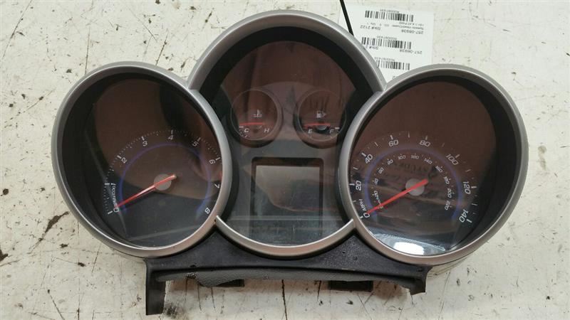 Speedometer MPH US Market With Black Cluster Opt B76 Fits 12 CRUZE - $53.94