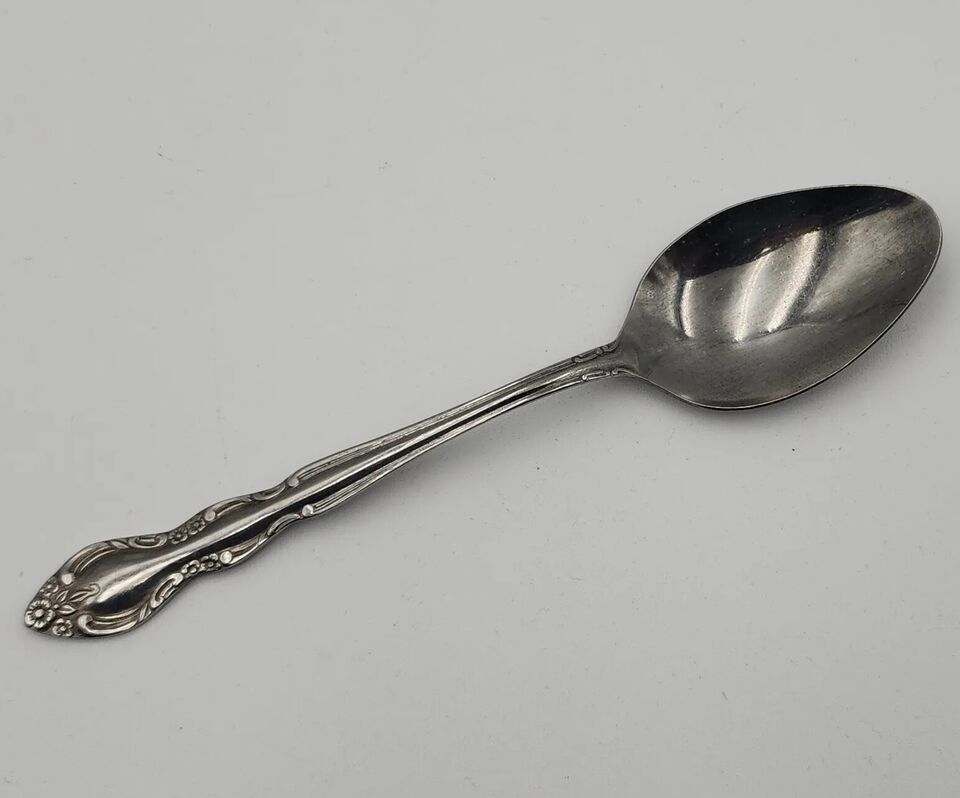 Imperial International Stainless Fleurette Place Oval Soup Spoon - $9.74