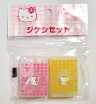 Hello kitty Eraser in Eraser SANRIO 2001 Pink Yellow Cute Goods Rare - £18.79 GBP
