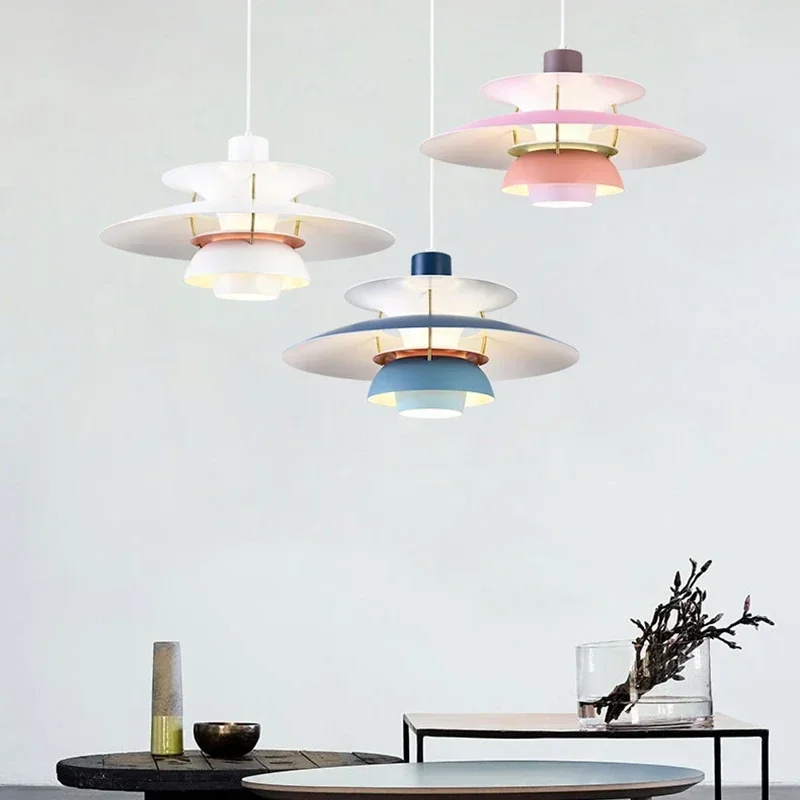 Danish Design Pendant Light High Quality Umbrella Led Hanging Lamp Livin... - $71.50+