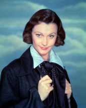 Vivien Leigh 8x10 Photo in black outfit with scarf 1940&#39;s - $7.99