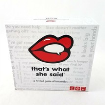 Thats What She Said Adult Party Game of Innuendos Card Game Complete - £10.31 GBP