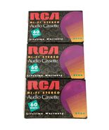 Vintage RCA Hi-Fi Audio Cassette Tapes 60 Minutes Normal Bias 1998 RC60 ... - €5,67 EUR