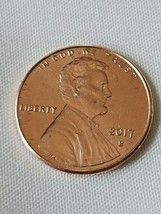 2017 P Lincoln Shield Cent - GEM BU from Bank Rolls  - £0.80 GBP