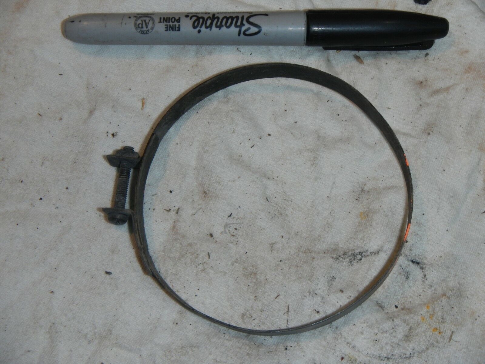 Rear drive shaft boot cover clamp 1993 Kawasaki Bayou 400 4x4 KLF400-B1 - $14.84