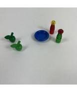 Vintage 1998 LEGO Belville 2555 Swing Set Plate Apple Bottle Minifig Fig... - £13.03 GBP