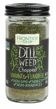 Frontier Culinary Spices Dill Weed Cut and Sifted, 0.35-Ounce Bottle - £7.98 GBP