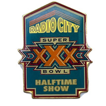 1996 Super Bowl XXX Radio City Halftime Show Tempe Arizona Lapel Hat Pin - £7.95 GBP