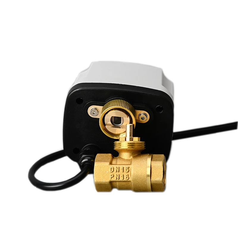 House Home 1&quot; IP65 Waterproof Motorized Ball Valve 220V 12V 24V 3-Wire 2 Control - £41.67 GBP
