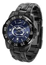 Penn State Nittany Lions Licensed Men Fantom Anochrome Watch and Wallet - £72.14 GBP