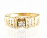Diamond Women&#39;s Solitaire ring 14kt Yellow Gold 372337 - $349.00