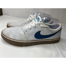 Nike Portmore Ultralight Shoe Mens Size 6 White Blue Skateboard Preppy Y... - $39.89