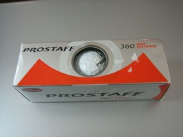 Box of 3 Wilson ProStaff 360 Max Distance Golf Balls - New in Box!! - £7.86 GBP