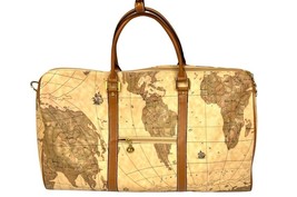 Kala Collection Global Map Travel Bag Overnight Carry On Luggage Tote XL... - $174.38