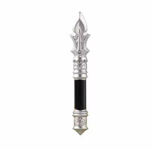  Short Silver Staff Warrior Weapon For Army Knight Soldier Minifigure Toys - £3.59 GBP