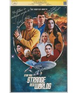 CGC SS Star Trek Strange New Worlds SIGNED &amp; Quote by Anson Mount &amp; Etha... - $494.99