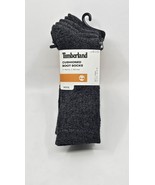 Timberland Mens Crew Socks Size 9-12 Grey Wool Cushioned 4 Pair - €22,88 EUR