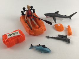 Animal Planet Ocean Quest Abyss Action Figure Playset Shark Life Boat Deep Sea - £27.65 GBP