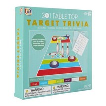 3-in-1 Table Top Target Trivia--See Description - £9.54 GBP