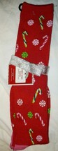 Holiday Time Women&#39;s Knee High Socks Candy Canes Mints Shoe Size 4-10 Re... - $9.74