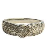 Diamond Women&#39;s Cluster ring 14kt White Gold 460938 - $449.00