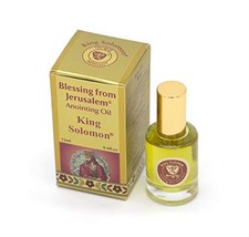 Gold Anointing Oil King Solomon 12ml from Holyland Jerusalem - Limited E... - $15.90