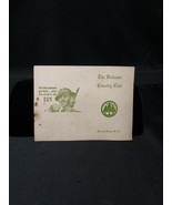 WW2 Era Unused Golf Scorecard BALSAMS COUNTRY CLUB HOTEL Dixville Notch NH - $845.27 MXN