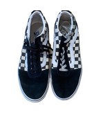 Vans Women&#39;s Old Skool Primary Check Sneaker Shoes in Black/White Check ... - £19.99 GBP