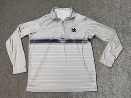 Charleston Riverdogs Jacket Mens Large Gray 1/4 Zip Holy City Baseball MiLB - $752.48 MXN