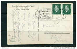 Germany 1928 Postal card to Switzerland Zurich Pair - £2.33 GBP