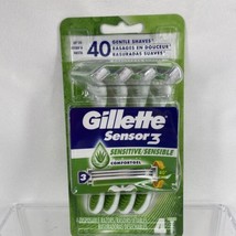 Gillette Sensor 3 Sensitive 3-Blade Disposable Razor for Men, 4 Razors/Pack - £4.96 GBP