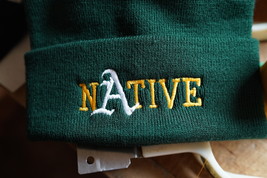 Oakland Native, Athletics A&#39;s Color, NorCal, Bay Area, Embroidered Beanie Hat - £22.74 GBP